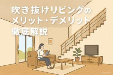 吹き抜けリビングのメリット・デメリットを徹底解説｜後悔しない家づくりのポイント